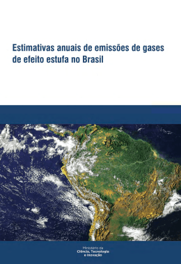 Estimativas - Minist&eacute;rio da Ci&ecirc;ncia e Tecnologia