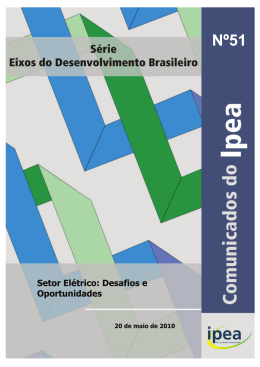 setor el&eacute;trico: desafios e oportunidades