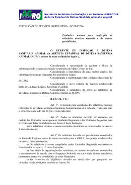 Programa Nacional de Sanidade dos Animais Aquticos (PNSAA)