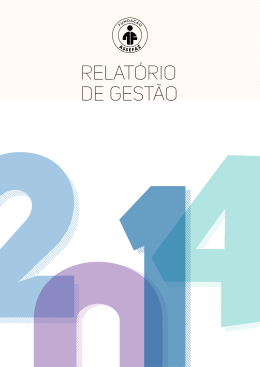 Relatório de Gestão 2014