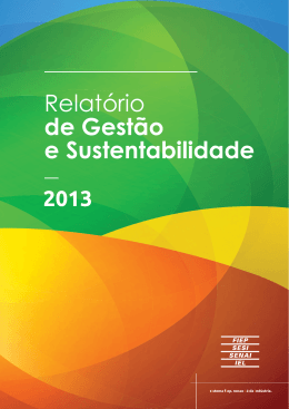 Relatório de Gestão e Sustentabilidade