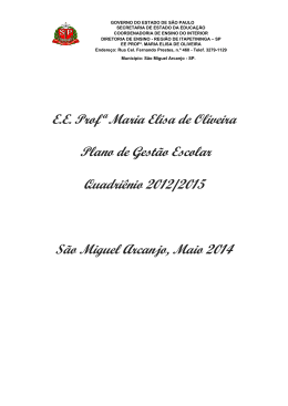 EE Profa Maria Elisa de Oliveira