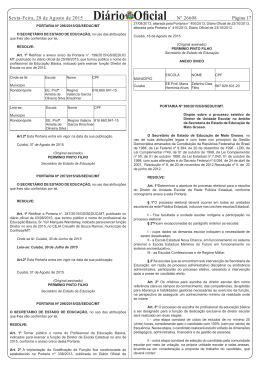 PORTARIA Nº 3002015GSSEDUCMT-17