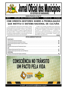 Edi&ccedil;&atilde;o N&ordm;: 885