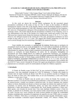 Estado da Para&iacute;ba - cbmet.com - congressos brasileiros de