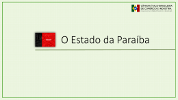 O Estado da Paraíba
