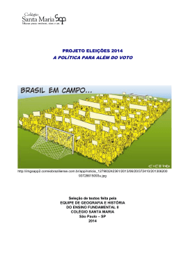 projeto elei&ccedil;&otilde;es