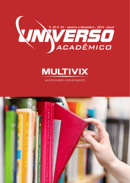 Edi&ccedil;&atilde;o 25 Revista Universo Acad&ecirc;mico Janeiro a Dezembro de 2014