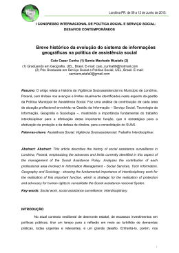 Formata&ccedil;&atilde;o dos artigos para publica&ccedil;&atilde;o nos anais