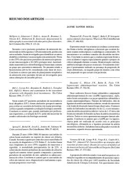 RESUMO DOS ARTIGOS