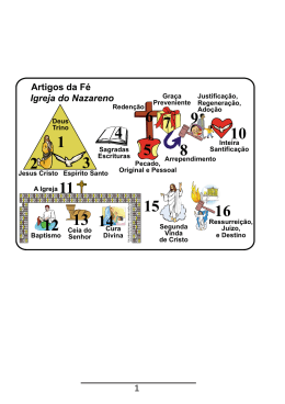 Igreja do Nazareno Artigos da F&eacute;