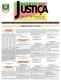 Administrativa e Judicial