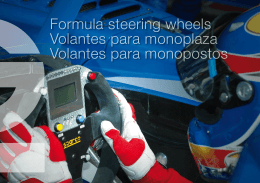 Formula steering wheels Volantes para monoplaza Volantes para