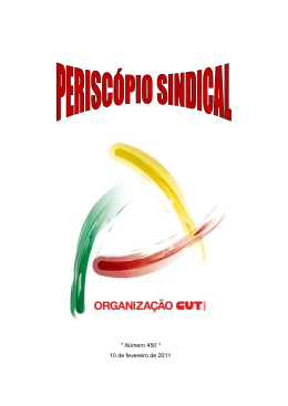 INFORMATIVO SINDICAL