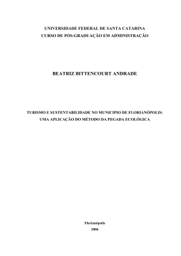 beatriz bittencourt andrade - Repositório Institucional da UFSC