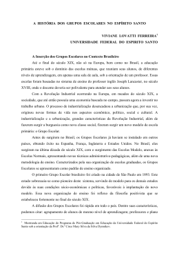 a hist&oacute;ria dos grupos escolares no esp&iacute;rito santo viviane lovatti