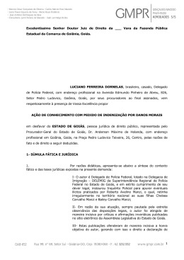 Inicial - Estado de Goi&aacute;s