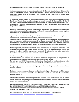 Artigo 185 - Carta Aberta de Artistas Brasileiros