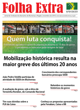 Mobilização histórica resulta na maior greve dos últimos 20 anos