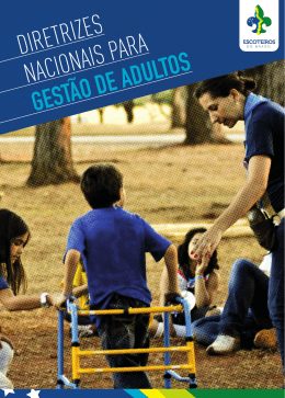 Diretrizes Nacionais de Gest&atilde;o de Adultos 1