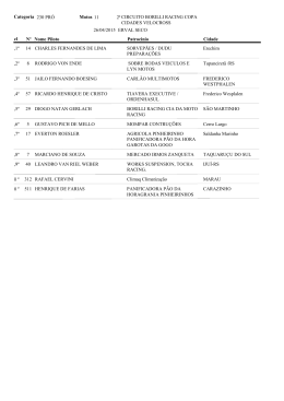2&ordm; etapa Erval Seco