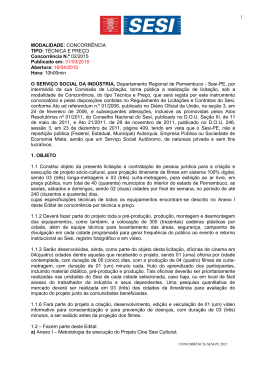 PREG&Atilde;O PRESENCIAL
