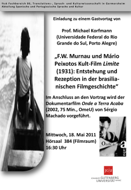 Plakat und Infos zum Workshop - Fachbereich Translations