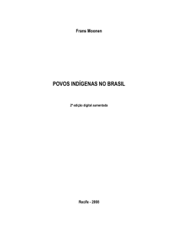 Povos Ind&iacute;genas no Brasil