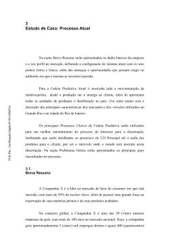3 Estudo de Caso: Processo Atual - Maxwell - PUC-Rio