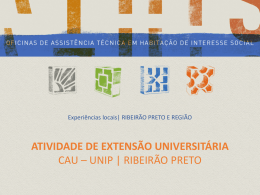 atividade de extensão universitária