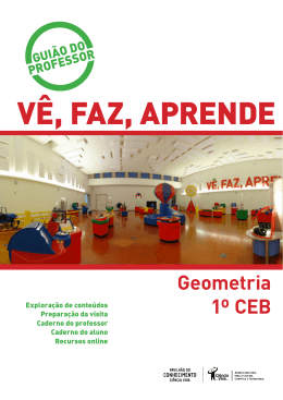 Gui&atilde;o: Geometria (1&ordm; ciclo)