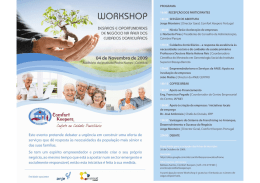 Workshop - Desafios e Oportunidades de Negócio na Área