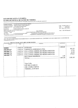 Lar Bom Samaritano FMS 09 - Prefeitura Municipal de Videira