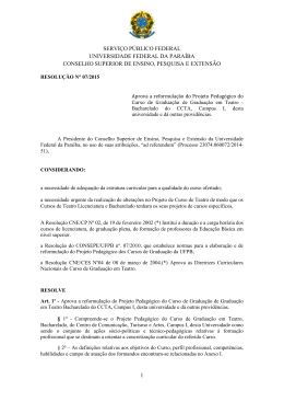 Resolu&ccedil;&atilde;o n&ordm; 07/2015 - Universidade Federal da Para&iacute;ba
