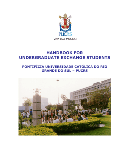 handbook for undergraduate exchange students