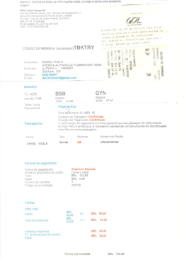 check-in. Conﬁra se todas as informa&ccedil;&otilde;es est&atilde;o corretas e tenha