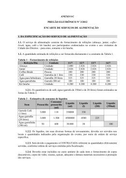 TERMO DE REFER&Ecirc;NCIA