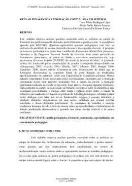 RESUMO Este trabalho objetiva analisar quest&otilde;es