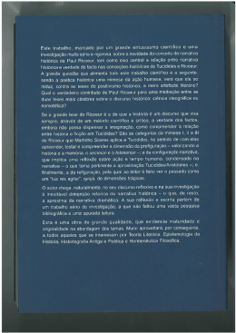 Este trabalho, marcado por um grande entusiasmo cientifico e uma