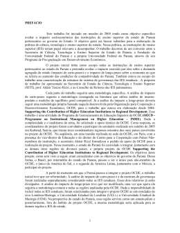 PREF&Aacute;CIO Este trabalho foi iniciado em meados de 2005