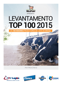 Levantamento Top 100 MilkPoint 2015