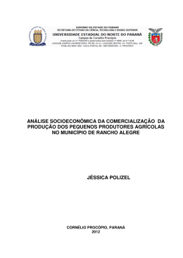 08-Analise socioeconomica da comercializacao da