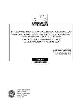 estudo sobre documento encaminhado pela associa&ccedil;&atilde;o nacional