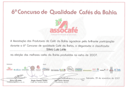 A Assoc&iacute;o&ccedil;&oacute;o dos Produtores de Cofe do Boh&scaron;o ogroclece oeio