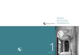 Revista de Estudos Econ&oacute;micos - Vol 1, N.&ordm;1