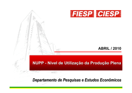 estudos econ&ocirc;micos