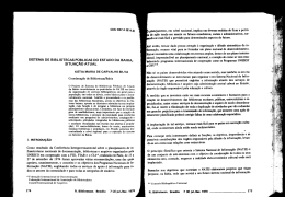 sistema de bibliotecas públicas do estado da bahia