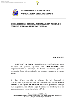 GOVERNO DO ESTADO DA BAHIA PROCURADORIA GERAL
