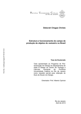 Deborah Chagas Christo Estrutura e funcionamento do campo de