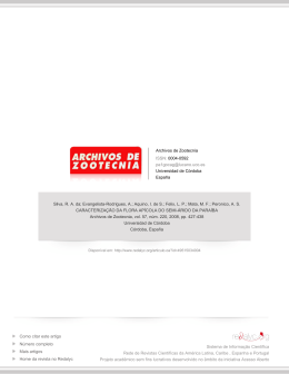 Redalyc.CARACTERIZA&Ccedil;&Atilde;O DA FLORA AP&Iacute;COLA DO SEMI